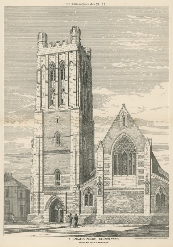Kościół św. Michała w Camden Town autorstwa English School