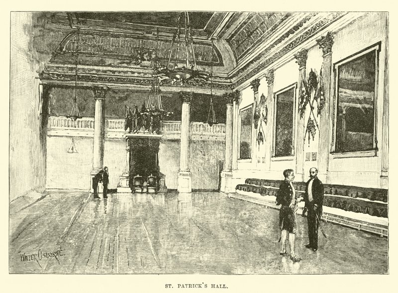Sala św. Patryka autorstwa English School