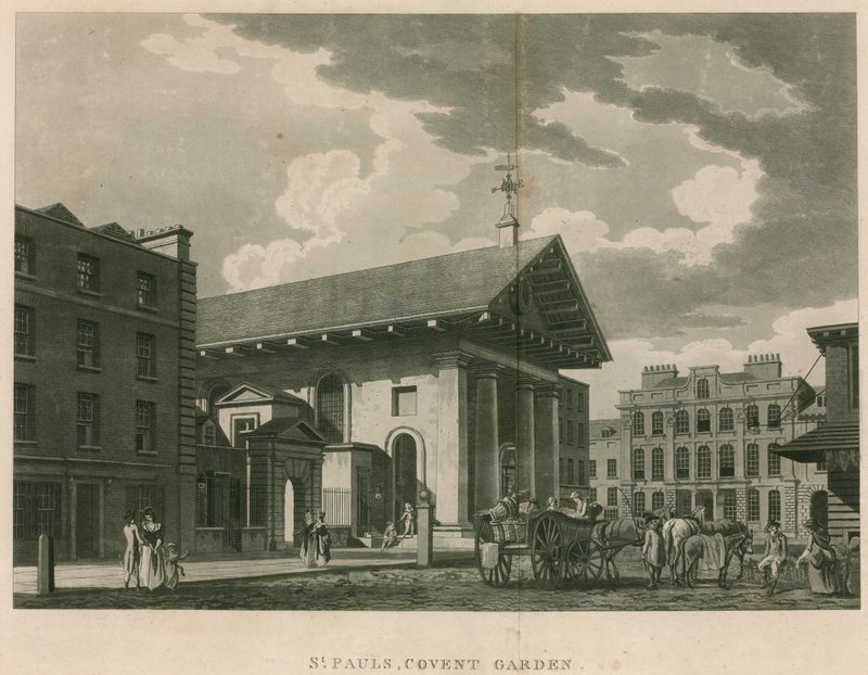 St Pauls, Covent Garden, Londyn autorstwa English School
