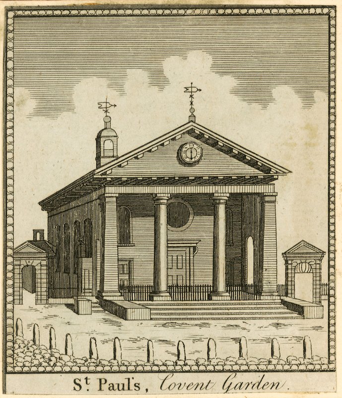 St Pauls, Covent Garden, Londyn autorstwa English School