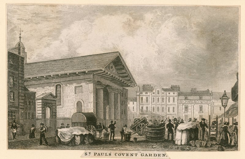 St Pauls, Covent Garden, Londyn autorstwa English School