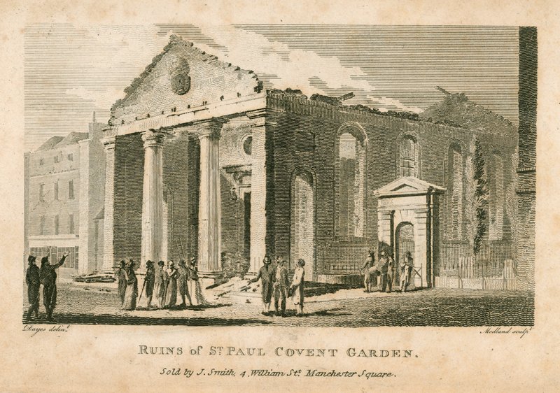 St Pauls, Covent Garden, Londyn autorstwa English School