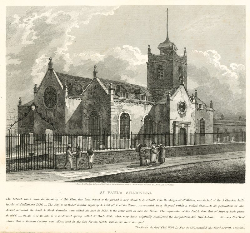 St Pauls, Shadwell, Londyn autorstwa English School