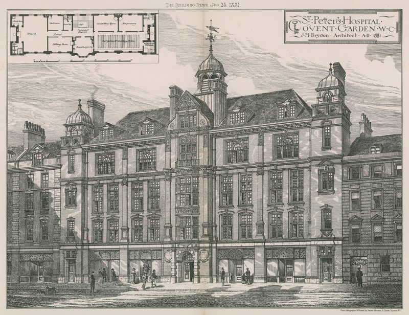 Szpital św. Piotra, Covent Garden autorstwa English School