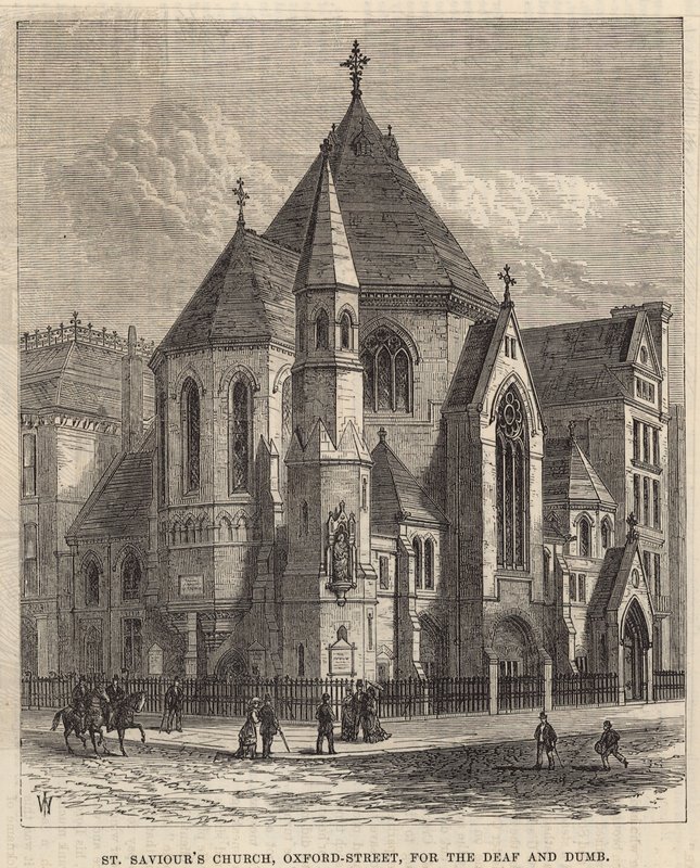 Kościół St Saviors, Oxford Street autorstwa English School