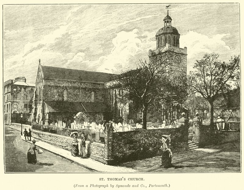 Kościół św. Tomasza autorstwa English School