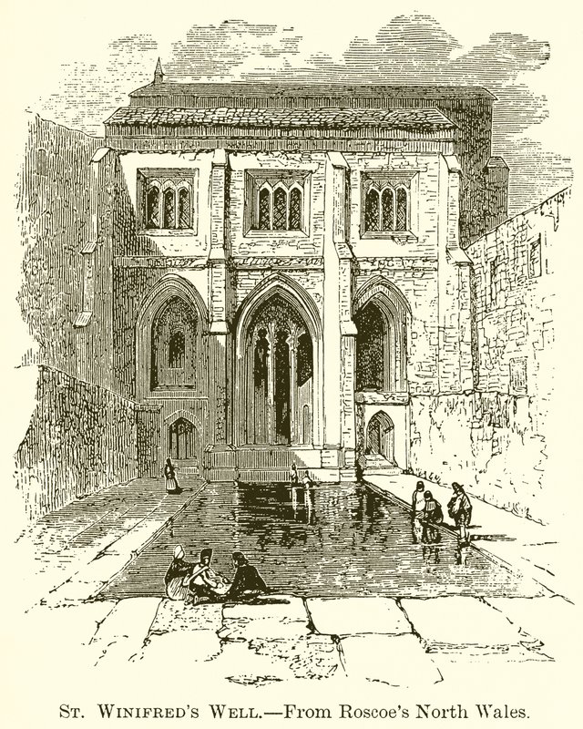 Studnia św. Winifred autorstwa English School
