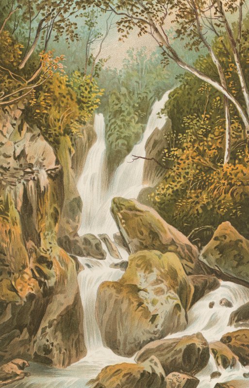 Stockgill Force - Ambleside autorstwa English School
