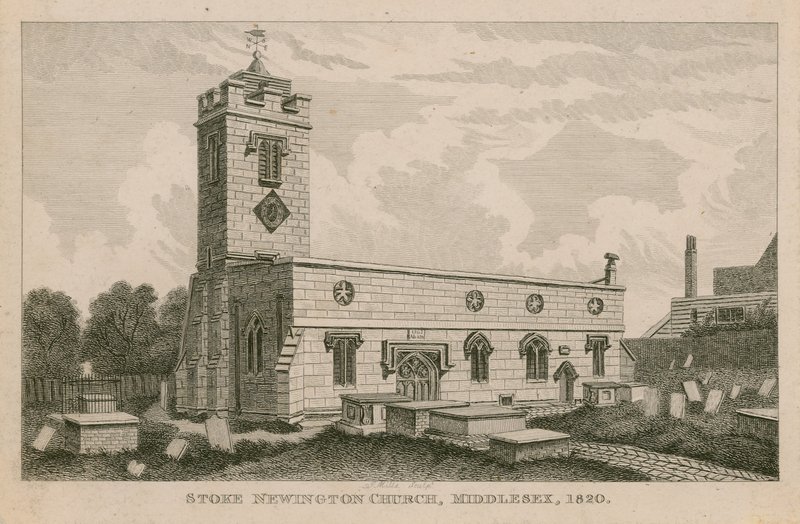 Kościół Stoke-Newington autorstwa English School