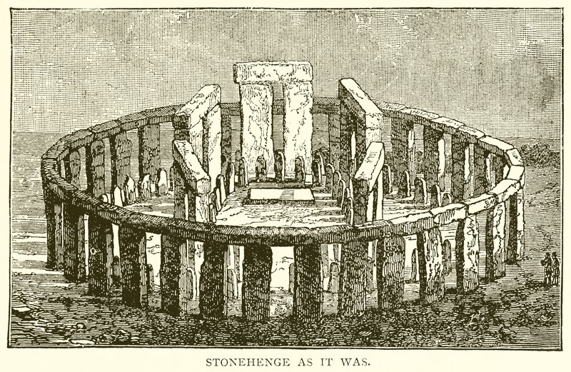 Stonehenge jak było autorstwa English School