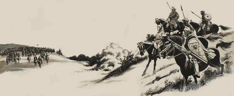 Ilustracja do historii autorstwa English School