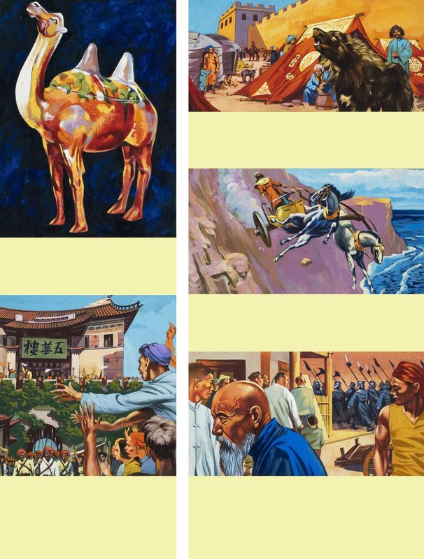 Historia Chin autorstwa English School