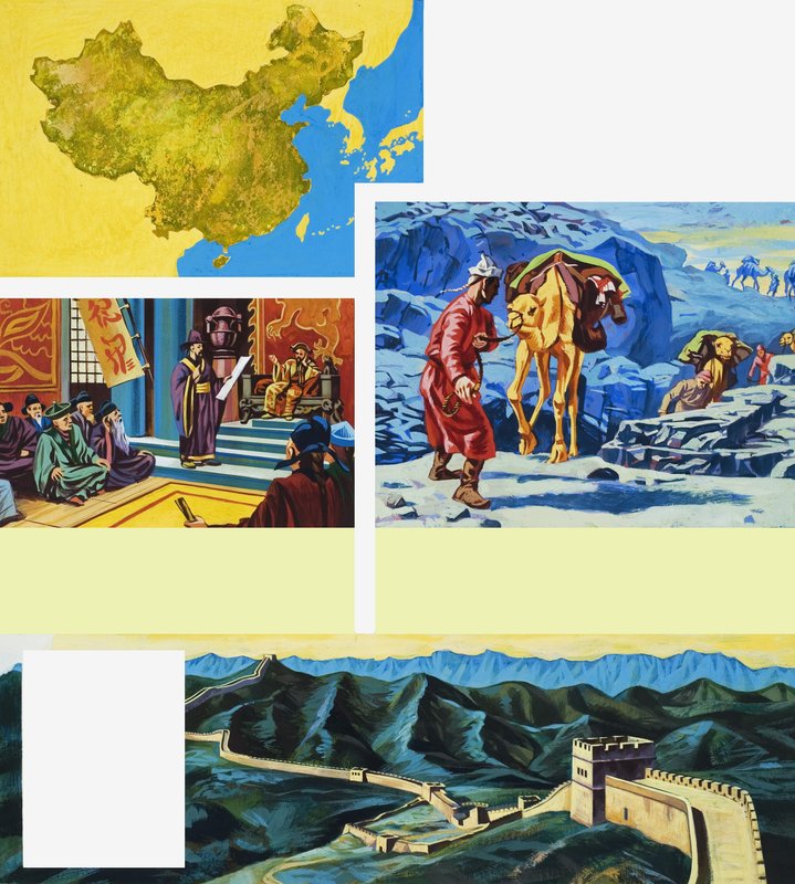 Historia Chin autorstwa English School