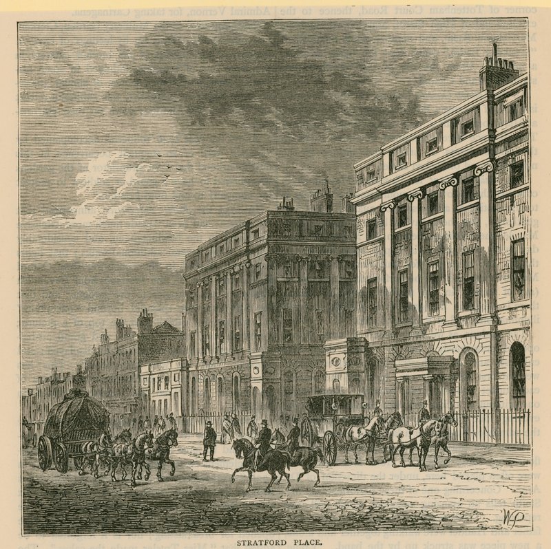 Stratford Place, Londyn autorstwa English School