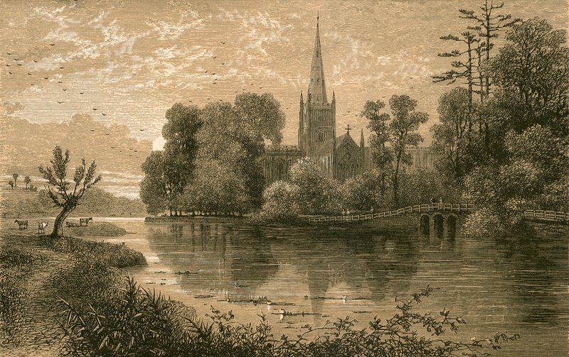 Stratford on Avon autorstwa English School