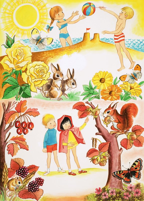 Lato i jesień autorstwa English School