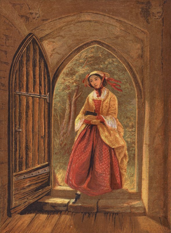 Niedzielny poranek (druk kolorowy) autorstwa English School
