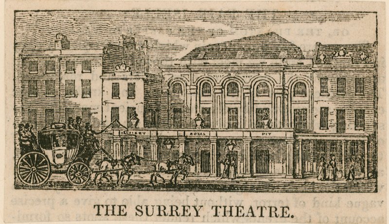 Surrey Theatre, Blackfriars Road, Londyn autorstwa English School