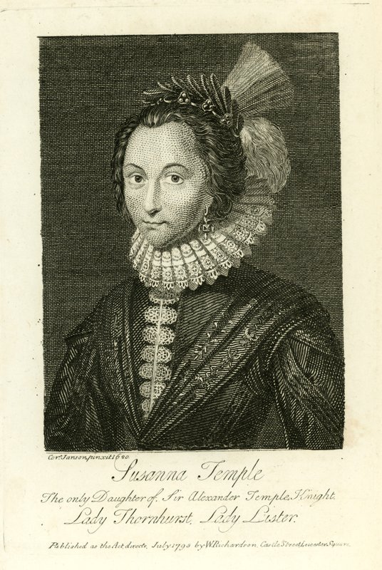 Świątynia Susany, Lady Thornhurst autorstwa English School
