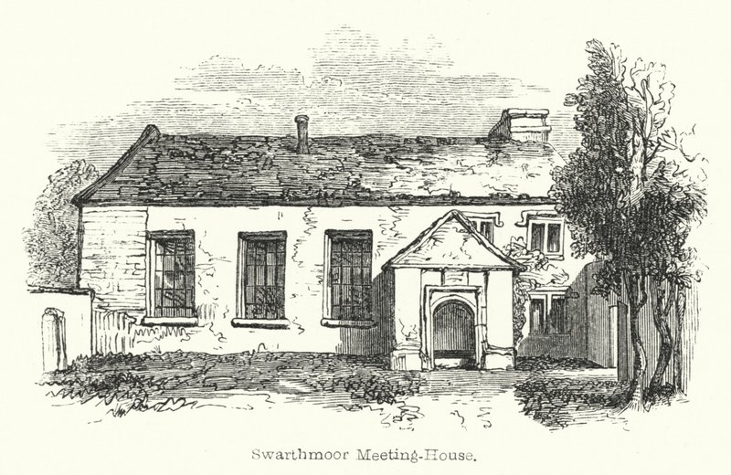 Dom Spotkań Swarthmoor (grawerowanie) autorstwa English School