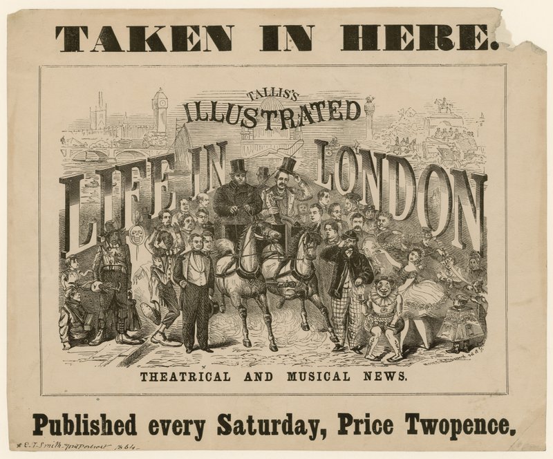 Talliss Illustrated Life w Londynie autorstwa English School