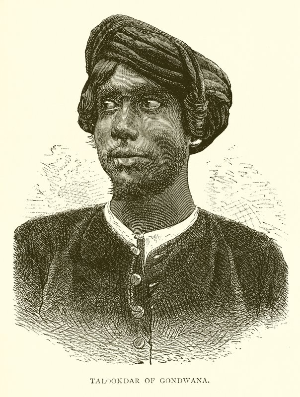 Talookdar z Gondwany autorstwa English School