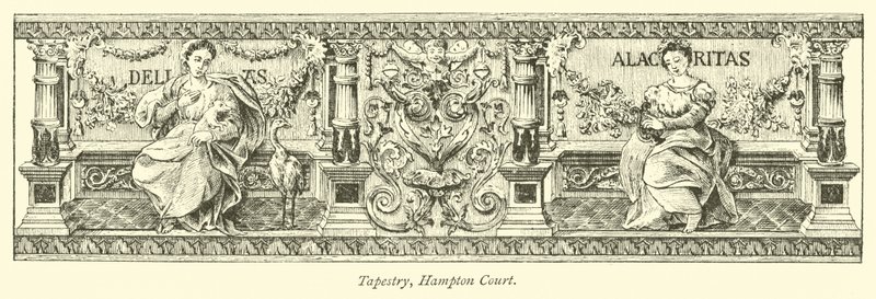 Gobelin, Hampton Court autorstwa English School