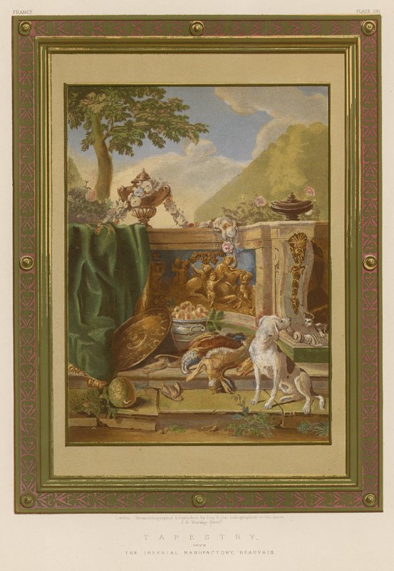 Gobelin z Cesarskiej Manufaktury, Beauvais autorstwa English School