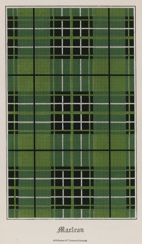 Tartan klanu Maclean autorstwa English School