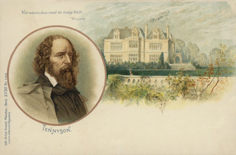 Tennyson (kolor lito) autorstwa English School