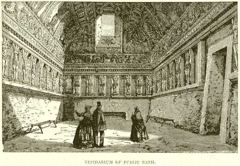 Tepidarium Łaźni Publicznej autorstwa English School