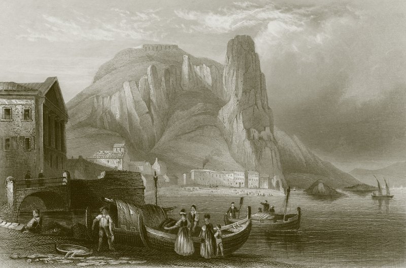 Terracina autorstwa English School