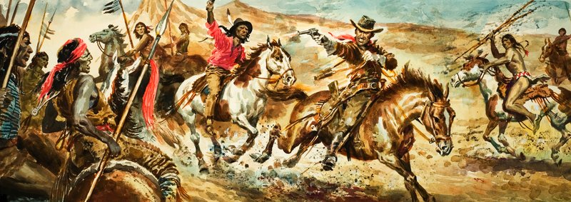 Texas Ranger autorstwa English School
