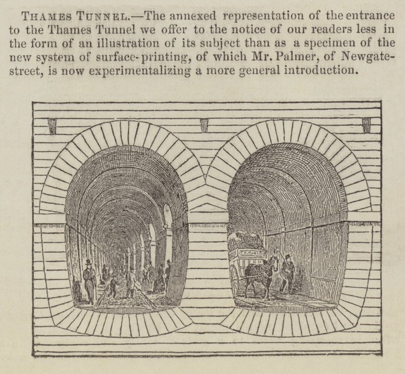 Tunel Tamizy (grawerowanie) autorstwa English School