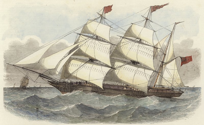 Clipper z Aberdeen autorstwa English School