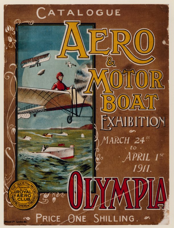 Wystawa Aero & Motor Boat w Olimpii, 1911 autorstwa English School