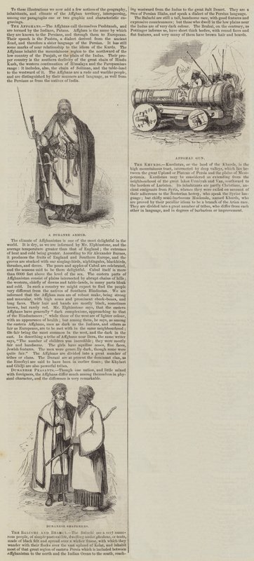 Wojna afgańska (rycina) autorstwa English School