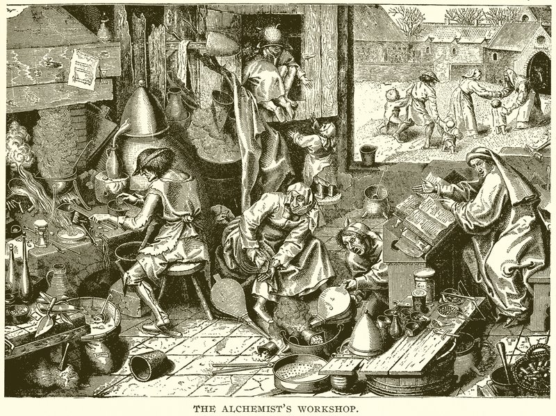 Warsztat Alchemików autorstwa English School