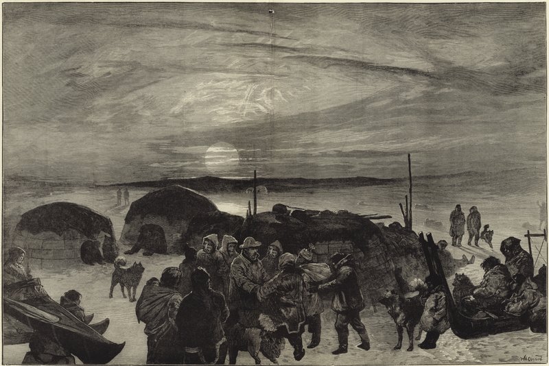 Amerykańska wyprawa poszukiwawcza Franklina autorstwa English School