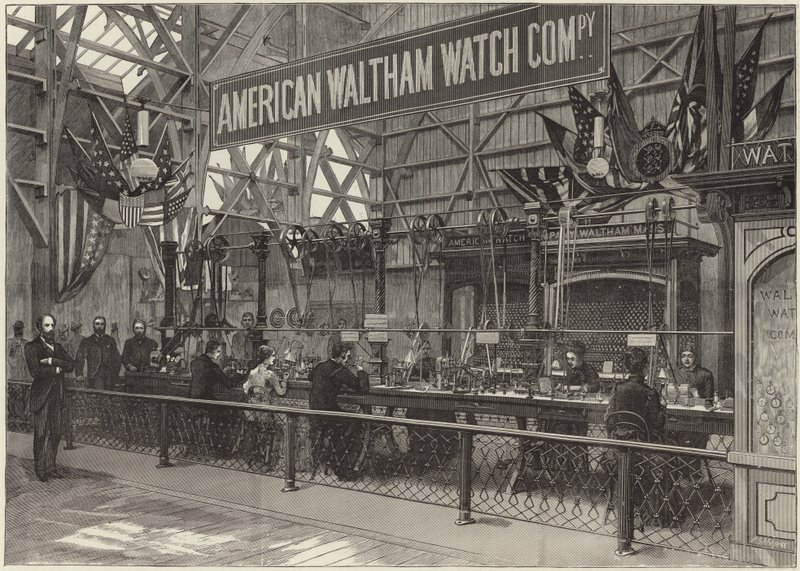 American Watch Company z Waltham autorstwa English School