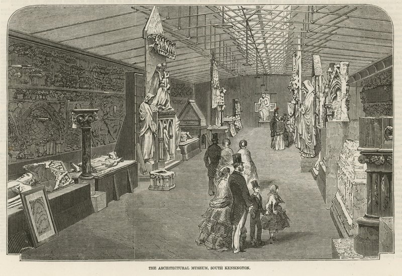 Muzeum Architektury, South Kensington, Londyn autorstwa English School