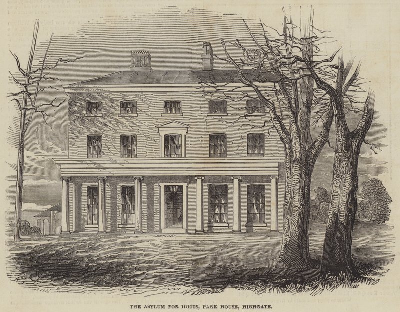 Azyl dla Idiotów, Park House, Highgate autorstwa English School