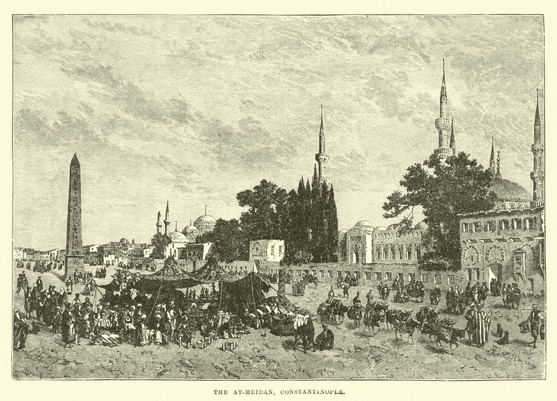 At-meidan, Konstantynopol autorstwa English School