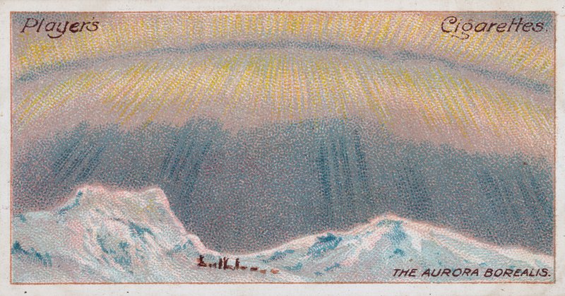 Zorza Polarna (chromolitho) autorstwa English School