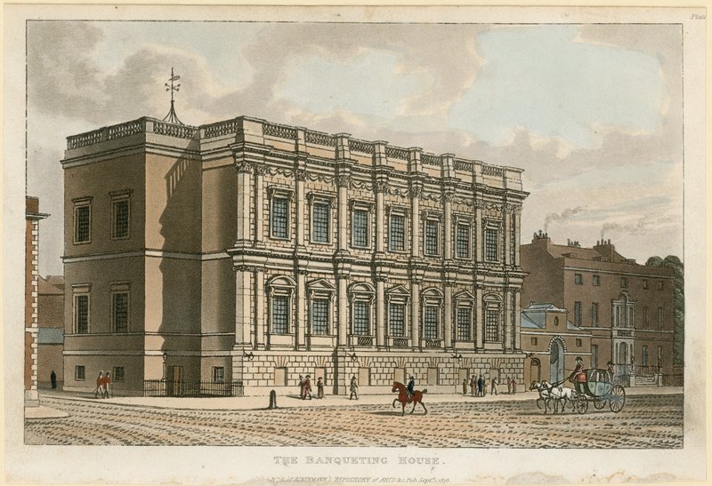 Dom bankietowy, Whitehall autorstwa English School