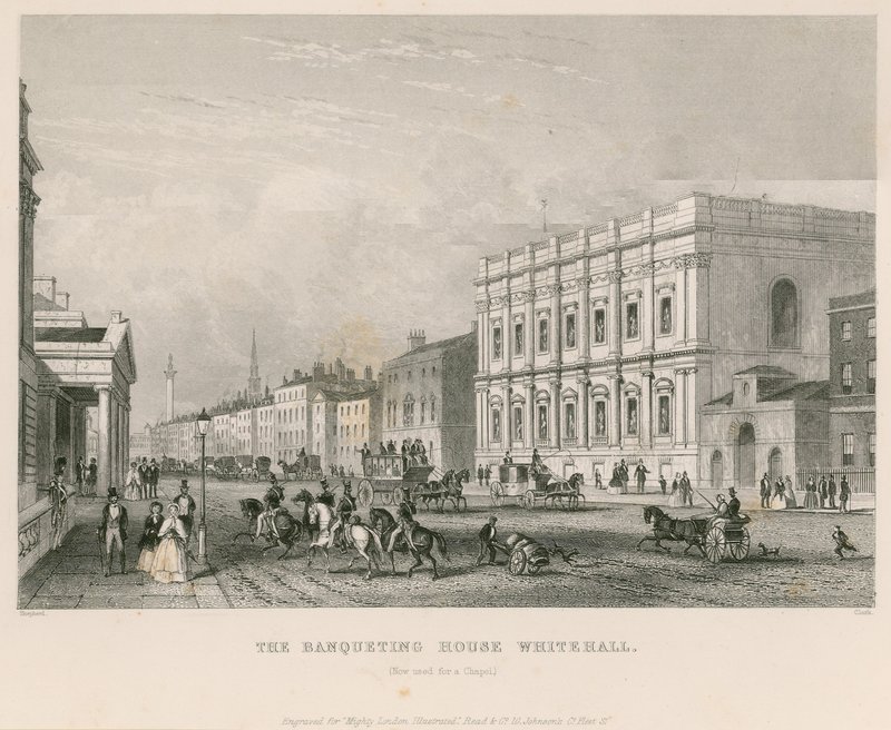 Dom bankietowy, Whitehall autorstwa English School