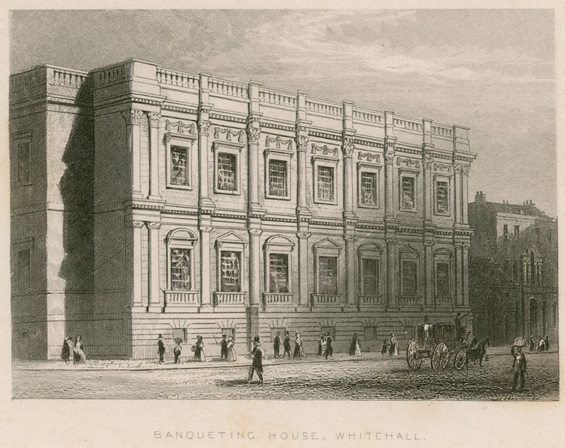 Dom bankietowy, Whitehall autorstwa English School