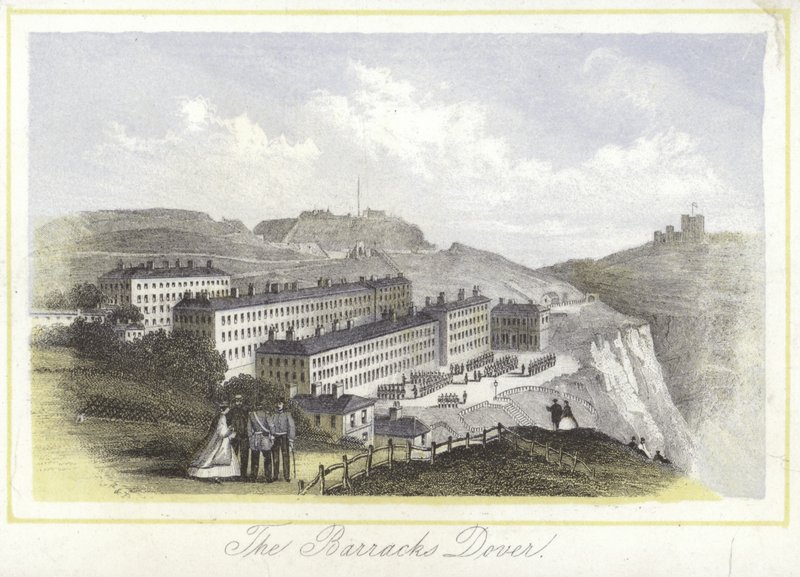 Koszary w Dover autorstwa English School