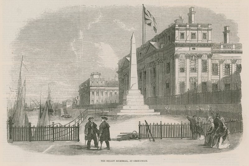 Pomnik Bellota w Greenwich w Londynie autorstwa English School