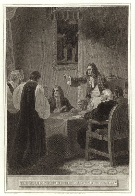 Biskupi przed Soborem Tajnym 1688 autorstwa English School